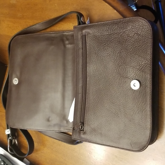 Brown leather western bag NWT - Picture 5 of 16